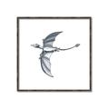 Picture of Gray Dino XI _GroupedProduct_Square_Mini_ _GroupedProduct_Square_Canvas_Framed_