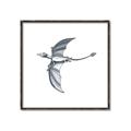 Picture of Gray Dino XI _GroupedProduct_Square_Mini_ _GroupedProduct_Square_Canvas_Framed_