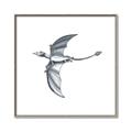 Picture of Gray Dino XI _GroupedProduct_Square_Mini_ _GroupedProduct_Square_Canvas_Framed_