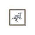 Picture of Gray Dino XII _GroupedProduct_Square_Mini_ _GroupedProduct_Square_Canvas_Framed_