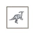 Picture of Gray Dino XII _GroupedProduct_Square_Mini_ _GroupedProduct_Square_Canvas_Framed_