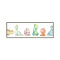 Picture of The Cutest Dino Crew _GroupedProduct_Panel_Landscape_Mini_ _GroupedProduct_Panel_Landscape_Canvas_Framed_
