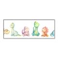 Picture of The Cutest Dino Crew _GroupedProduct_Panel_Landscape_Mini_ _GroupedProduct_Panel_Landscape_Canvas_Framed_