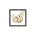 Picture of Swinging Sloth I  _GroupedProduct_Square_Mini_ _GroupedProduct_Square_Canvas_Framed_