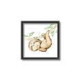 Picture of Swinging Sloth I  _GroupedProduct_Square_Mini_ _GroupedProduct_Square_Canvas_Framed_