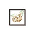 Picture of Swinging Sloth I  _GroupedProduct_Square_Mini_ _GroupedProduct_Square_Canvas_Framed_