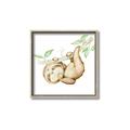 Picture of Swinging Sloth I  _GroupedProduct_Square_Mini_ _GroupedProduct_Square_Canvas_Framed_
