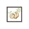 Picture of Swinging Sloth I  _GroupedProduct_Square_Mini_ _GroupedProduct_Square_Canvas_Framed_