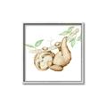 Picture of Swinging Sloth I  _GroupedProduct_Square_Mini_ _GroupedProduct_Square_Canvas_Framed_