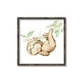 Picture of Swinging Sloth I  _GroupedProduct_Square_Mini_ _GroupedProduct_Square_Canvas_Framed_