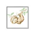 Picture of Swinging Sloth I  _GroupedProduct_Square_Mini_ _GroupedProduct_Square_Canvas_Framed_