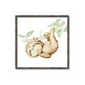 Picture of Swinging Sloth I  _GroupedProduct_Square_Mini_ _GroupedProduct_Square_Canvas_Framed_