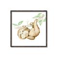Picture of Swinging Sloth I  _GroupedProduct_Square_Mini_ _GroupedProduct_Square_Canvas_Framed_