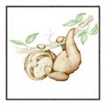 Picture of Swinging Sloth I  _GroupedProduct_Square_Mini_ _GroupedProduct_Square_Canvas_Framed_
