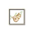 Picture of Swinging Sloth II  _GroupedProduct_Square_Mini_ _GroupedProduct_Square_Canvas_Framed_