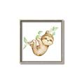Picture of Swinging Sloth II  _GroupedProduct_Square_Mini_ _GroupedProduct_Square_Canvas_Framed_