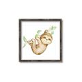 Picture of Swinging Sloth II  _GroupedProduct_Square_Mini_ _GroupedProduct_Square_Canvas_Framed_