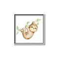 Picture of Swinging Sloth II  _GroupedProduct_Square_Mini_ _GroupedProduct_Square_Canvas_Framed_