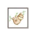 Picture of Swinging Sloth II  _GroupedProduct_Square_Mini_ _GroupedProduct_Square_Canvas_Framed_