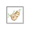 Picture of Swinging Sloth II  _GroupedProduct_Square_Mini_ _GroupedProduct_Square_Canvas_Framed_