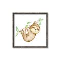Picture of Swinging Sloth II  _GroupedProduct_Square_Mini_ _GroupedProduct_Square_Canvas_Framed_