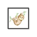 Picture of Swinging Sloth II  _GroupedProduct_Square_Mini_ _GroupedProduct_Square_Canvas_Framed_