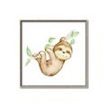 Picture of Swinging Sloth II  _GroupedProduct_Square_Mini_ _GroupedProduct_Square_Canvas_Framed_