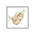 Picture of Swinging Sloth II  _GroupedProduct_Square_Mini_ _GroupedProduct_Square_Canvas_Framed_