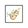 Picture of Swinging Sloth II  _GroupedProduct_Square_Mini_ _GroupedProduct_Square_Canvas_Framed_
