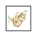 Picture of Swinging Sloth II  _GroupedProduct_Square_Mini_ _GroupedProduct_Square_Canvas_Framed_