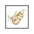 Picture of Swinging Sloth II  _GroupedProduct_Square_Mini_ _GroupedProduct_Square_Canvas_Framed_