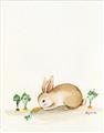Picture of Carrot Garden Bunny _GroupedProduct_Rectangle_Portrait_Mini_ _GroupedProduct_Rectangle_Portrait_Unframed_Print_Only_
