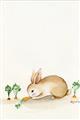 Picture of Carrot Garden Bunny _GroupedProduct_Rectangle_Portrait_Mini_ _GroupedProduct_Rectangle_Portrait_Unframed_Print_Only_