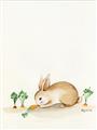 Picture of Carrot Garden Bunny _GroupedProduct_Rectangle_Portrait_Mini_ _GroupedProduct_Rectangle_Portrait_Unframed_Print_Only_
