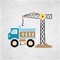 Picture of Work Site I  _GroupedProduct_Square_Mini_ _GroupedProduct_Square_Unframed_Print_Only_
