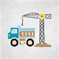 Picture of Work Site I  _GroupedProduct_Square_Mini_ _GroupedProduct_Square_Unframed_Print_Only_