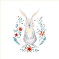 Picture of Wild Bunny _GroupedProduct_Square_Mini_ _GroupedProduct_Square_Unframed_Print_Only_
