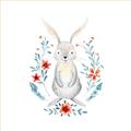 Picture of Wild Bunny _GroupedProduct_Square_Mini_ _GroupedProduct_Square_Unframed_Print_Only_