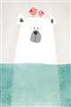 Picture of Water Polar Bear _GroupedProduct_Rectangle_Portrait_Mini_ _GroupedProduct_Rectangle_Portrait_Unframed_Print_Only_