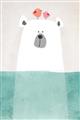 Picture of Water Polar Bear _GroupedProduct_Rectangle_Portrait_Mini_ _GroupedProduct_Rectangle_Portrait_Unframed_Print_Only_