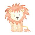 Picture of Baby Lion _GroupedProduct_Square_Mini_ _GroupedProduct_Square_Unframed_Print_Only_