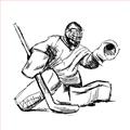 Picture of Goalie Sketch  _GroupedProduct_Square_Mini_ _GroupedProduct_Square_Unframed_Print_Only_