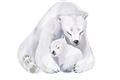 Picture of Polar Bear Mom and Baby _GroupedProduct_Rectangle_Landscape_Mini_ _GroupedProduct_Rectangle_Landscape_Unframed_Print_Only_