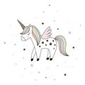 Picture of Be a Unicorn I   _GroupedProduct_Square_Mini_ _GroupedProduct_Square_Unframed_Print_Only_