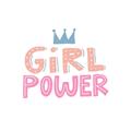 Picture of Girl Power _GroupedProduct_Square_Mini_ _GroupedProduct_Square_Unframed_Print_Only_