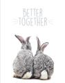 Picture of Better Together Bunny Tail  _GroupedProduct_Rectangle_Portrait_Mini_ _GroupedProduct_Rectangle_Portrait_Unframed_Print_Only_