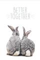 Picture of Better Together Bunny Tail  _GroupedProduct_Rectangle_Portrait_Mini_ _GroupedProduct_Rectangle_Portrait_Unframed_Print_Only_