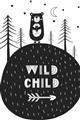Picture of Wild Child  _GroupedProduct_Rectangle_Portrait_Mini_ _GroupedProduct_Rectangle_Portrait_Unframed_Print_Only_