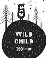 Picture of Wild Child  _GroupedProduct_Rectangle_Portrait_Mini_ _GroupedProduct_Rectangle_Portrait_Unframed_Print_Only_