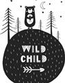 Picture of Wild Child  _GroupedProduct_Rectangle_Portrait_Mini_ _GroupedProduct_Rectangle_Portrait_Unframed_Print_Only_